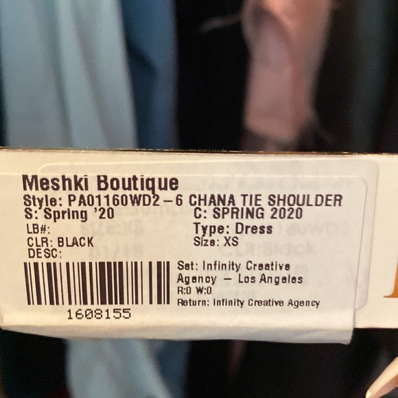 Meshki Silky black jumpsuit - Picture 6 of 6